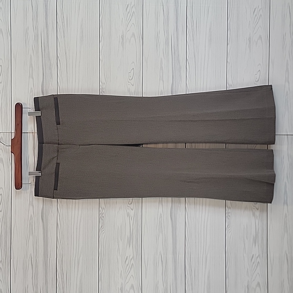 Express Editor Taupe Flare Leg Dress Pants Womens Size 4s